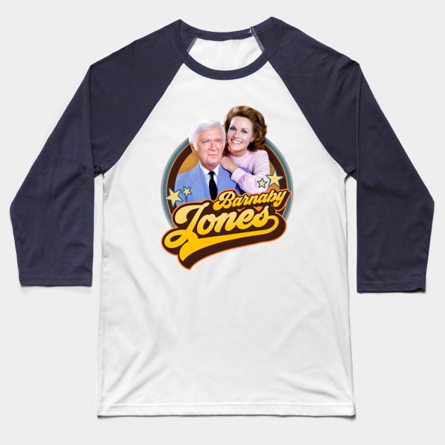 Barnaby Jones Baseball T-Shirt by Trazzo